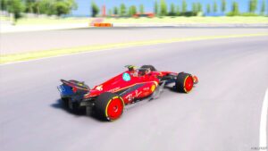 GTA 5 Ferrari Vehicle Mod: 2024 Ferrari SF-24 F1 Add-On / Fivem V1.1 (Image #2)