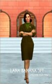 Sims 4 Female Clothes Mod: Lana Banana SET (Featured)