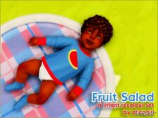 Sims 4 Female Clothes Mod: Fruit Salad (Image #5)