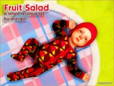 Sims 4 Female Clothes Mod: Fruit Salad (Image #8)