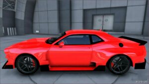 GTA 5 Dodge Vehicle Mod: 2018 Dodge Challenger SRT Demon Hycade Widebody (Image #3)