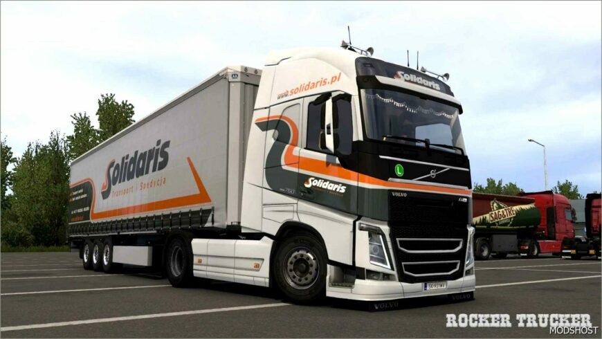 ETS2 Mod: Solidaris SP. Z.O.O Skin Pack (Featured)