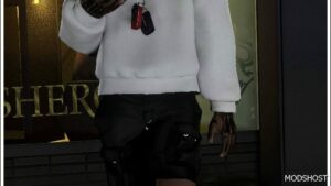 GTA 5 Player Mod: Essential Hoodie Pack for Franklin (Image #3)