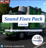 ATS Mod: Sound Fixes Pack V24.54 Open Beta Only for 1.53 (Featured)