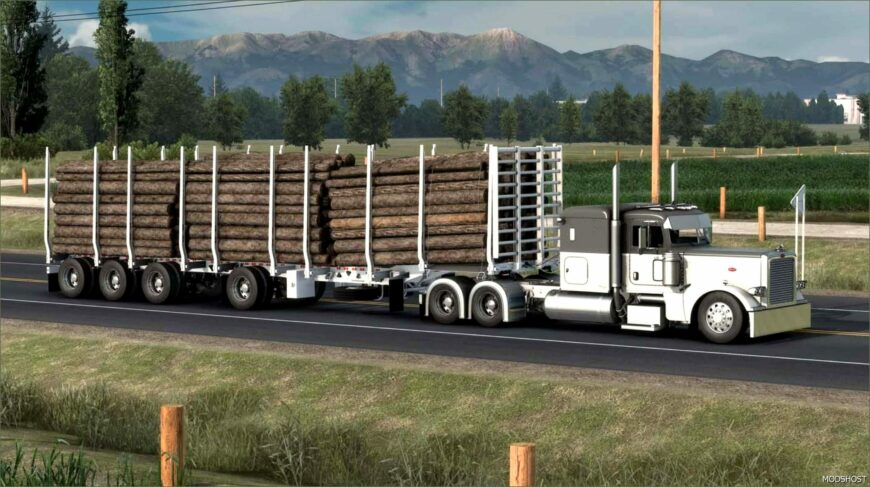 ATS Mod: Manac Logging Trailer V2.3.1 1.52 (Featured)