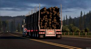 ATS Mod: Manac Logging Trailer V2.3.1 1.52 (Image #3)