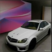 BeamNG Mercedes-Benz Car Mod: Mercedes Benz C63 0.33x 0.33 (Image #2)