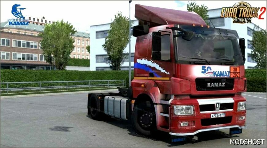 ETS2 Wheels Truck Mod: Kamaz 5490/65206 NEO V2.9.2 (Featured)