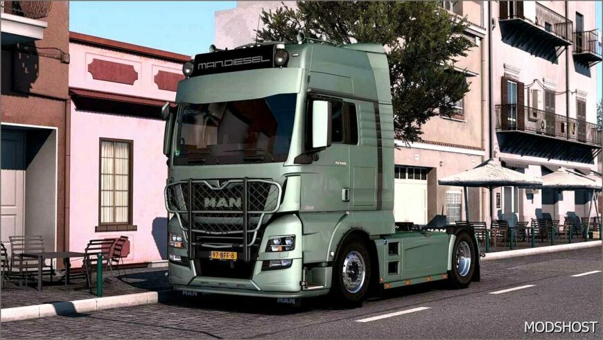 ETS2 MAN Truck Mod: TGX E6 by Gloover V2.0 1.52 (Featured)