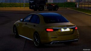 ETS2 Car Mod: 2023 Mercedes-Amg E63 S V1.1 (Image #2)