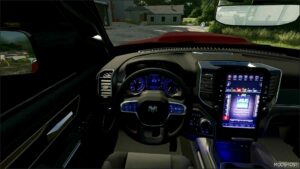 FS22 RAM Car Mod: 2022 RAM 3500 DRW Limited V1.1 (Image #6)