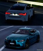 ETS2 BMW Car Mod: M4 G82 Competition 2022 V1.5 (Featured)