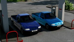 BeamNG Pickup Car Mod: Škoda Felicia Pickup 0.33 (Image #2)