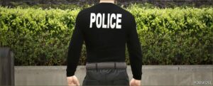 GTA 5 Police Player Mod: Sweatshirt MP Male (Featured)