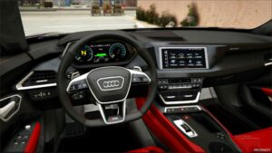 GTA 5 Audi Vehicle Mod: E-Tron GT RS (Image #3)