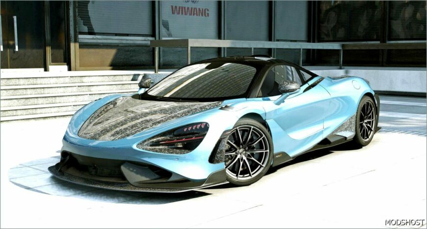 GTA 5 McLaren Vehicle Mod: 765LT Mansory Custom (Featured)