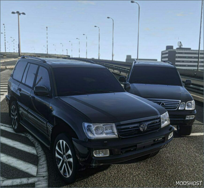 BeamNG Car Mod: Lexus/Toyota LX 470/TLC 100/TLC 105 0.33 (Featured)