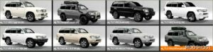 BeamNG Car Mod: Lexus/Toyota LX 470/TLC 100/TLC 105 0.33 (Image #3)