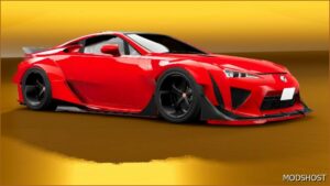 BeamNG Lexus Car Mod: LFA Revamped 0.33 (Featured)