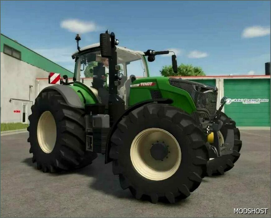 FS25 Fendt Tractor Mod: Vario 700 Wide Tires + Choice of RIM Color (Featured)