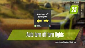 FS25 Script Mod: Auto Turn off Turn Lights V1.1 (Featured)