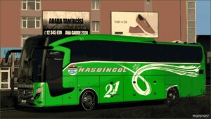 ETS2 Mercedes-Benz Mod: Mercedes Benz Travego 15 SHD E6 ÖZ Hasbingöl and Cesur Bingöl Skinpack V2.0 (Featured)