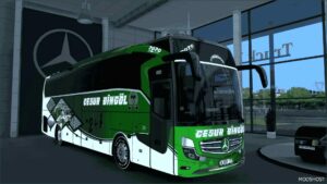 ETS2 Mercedes-Benz Mod: Mercedes Benz Travego 15 SHD E6 ÖZ Hasbingöl and Cesur Bingöl Skinpack V2.0 (Image #3)