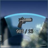 GTA 5 Weapon Mod: IC 1.7, RDE, AP Pistol ROF+, FNX.45, Glock 17 and Realistic Clipsize Compatibility FIX V1.2 (Image #5)