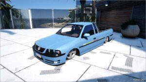 GTA 5 Vehicle Mod: Saveiro Summer G3 2002 Add-On (Featured)