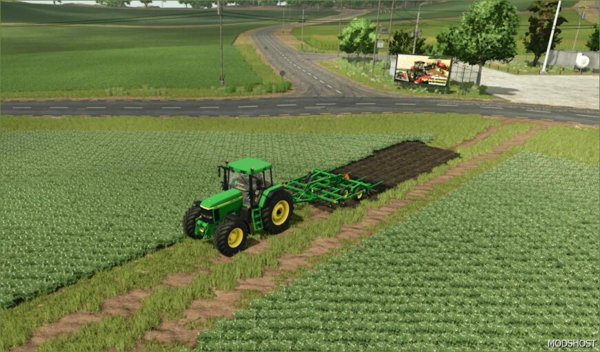 FS25 John Deere Mod: Cultivator (Create Fields) (Featured)