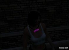 GTA 5 Player Mod: MP Female Love Chain (Image #2)