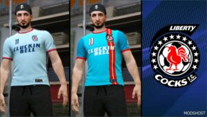 GTA 5 Player Mod: Soccer Jerseys for MP Males (Image #2)