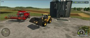 FS25 Volvo Forklift Mod: Larger L120 Volvo High-Tip Bucket (Featured)