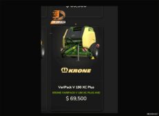 FS25 Krone Bale Mod: PRE Chamber + Fast Wrapping (Image #2)