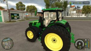 FS25 John Deere Large Mod: 7R Tractor (Featured)