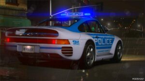 GTA 5 Vehicle Mod: Nfshp: 1988 Pfister 959 Scpd Add-On | NON ELS | Sounds | Template (Image #5)