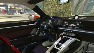 GTA 5 Vehicle Mod: Pister 911 GT3 992 Add-On V1.1 (Image #2)