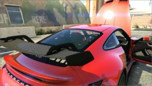 GTA 5 Vehicle Mod: Pister 911 GT3 992 Add-On V1.1 (Image #5)