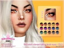 Sims 4 Elder Mod: Belinda's vibrant falling leafs eyes • E13 (Featured)