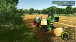 FS25 Mod: Round Baler Extension V1.0.0.1 (Featured)