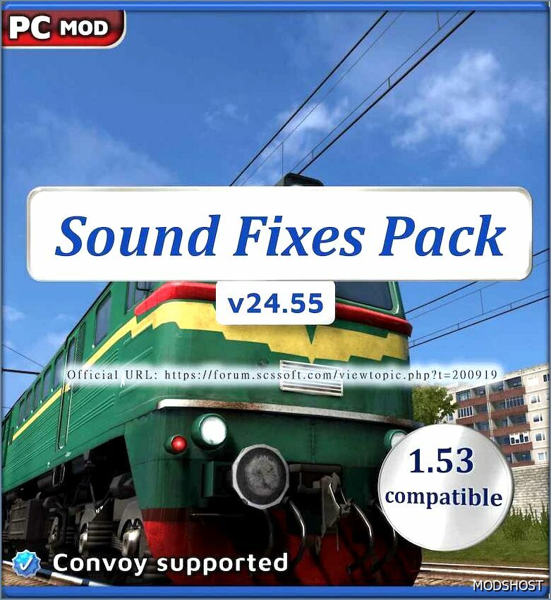 ETS2 Mod: Sound Fixes Pack V24.55 (Featured)