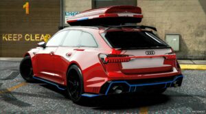 GTA 5 Audi Vehicle Mod: RS8 Hycade (Image #2)