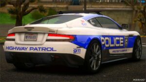 GTA 5 Aston Martin Vehicle Mod: Nfshp: 2008 Aston Martin DBS Scpd Add-On | NON ELS | Sounds | Template (Featured)