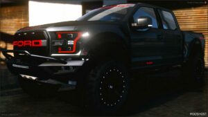 GTA 5 Ford Vehicle Mod: 2023 Ford Raptor F150 Hennessy Performance Edition (Featured)