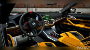 GTA 5 BMW Vehicle Mod: Customs 2023 BMW M4 CSL on Forgiato (Image #3)