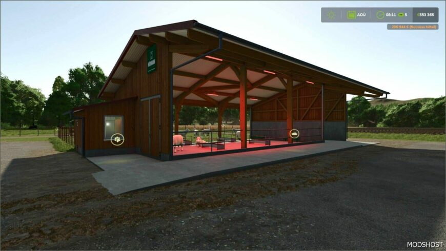 FS25 Shed Mod: Sheep Enclosure 500 Places (Featured)