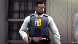 GTA 5 Player Mod: FIB Outfit for MP Male (Image #2)