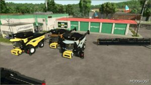 FS25 New Holland Header Mod: CR11 (Featured)