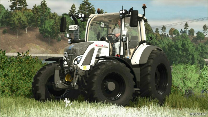 FS25 Fendt Tractor Mod: Vario 500 Wide Tires + Choice of Colors (Featured)