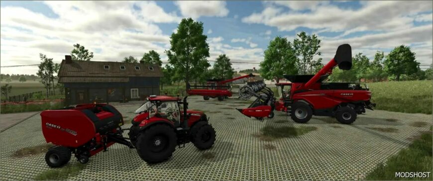 FS25 Combine Mod: Case Pack (Featured)